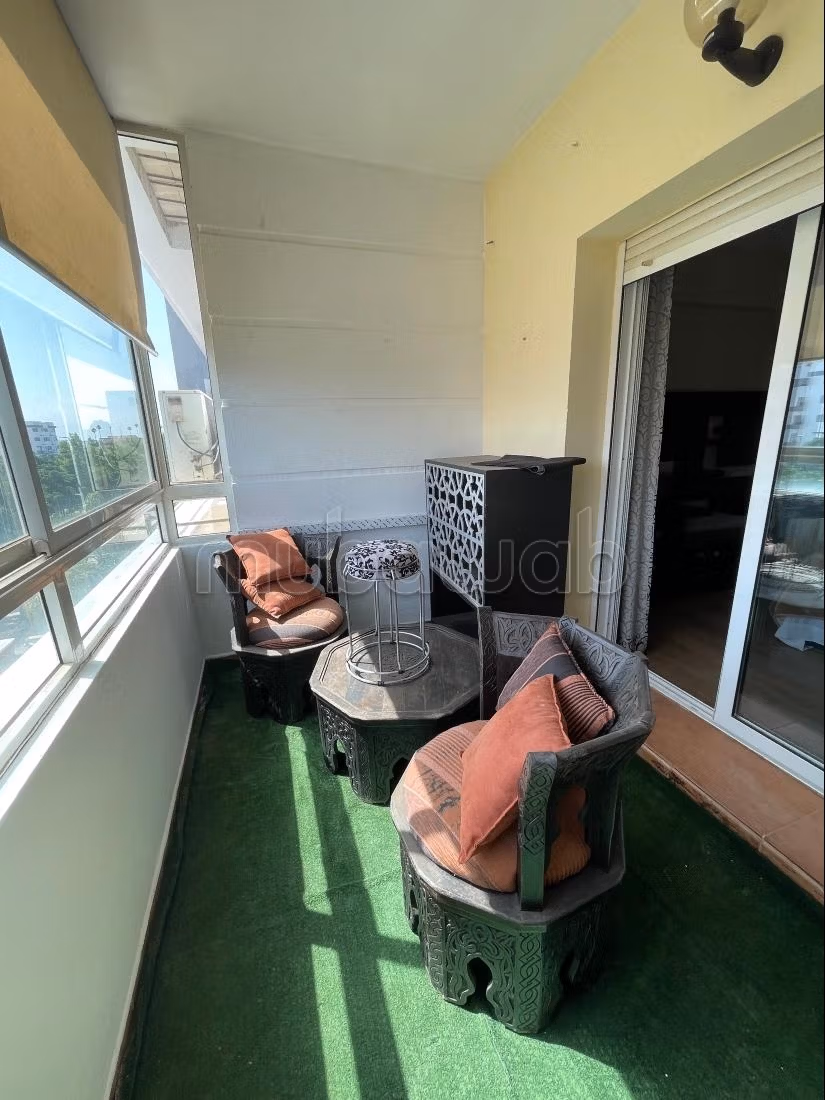Mooie appartement te koop in Tamesna. 2 slaapkamers. Gemeubileerd