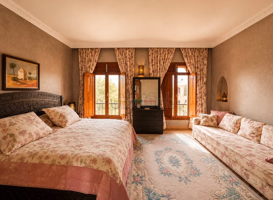 Villa Riad caratteristica Palm Grove di Marrakech