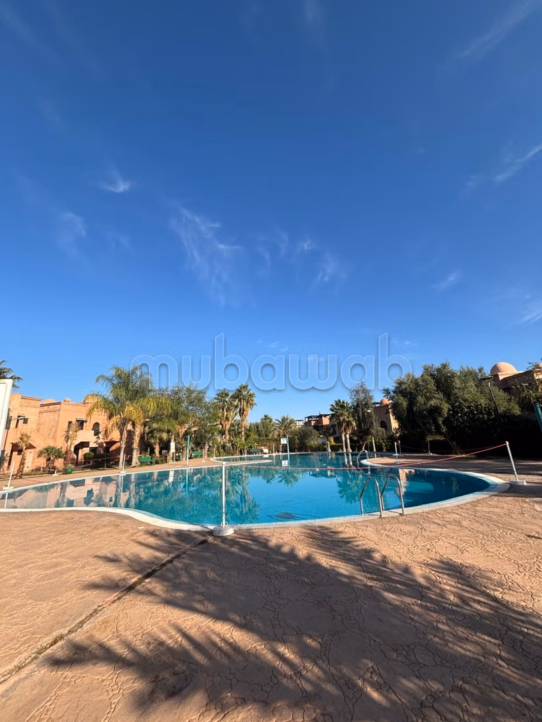 Appartamento arredato in affitto a lungo termine in una residenza con 2 piscine, campo da calcio e da basket – Comfort & Posizione ideale. Marrakech Atlas Golf Resort️, strada di Fès km5, 20 min dal centro ️ 2 camere da letto, 2 bagni, terrazza panoramica