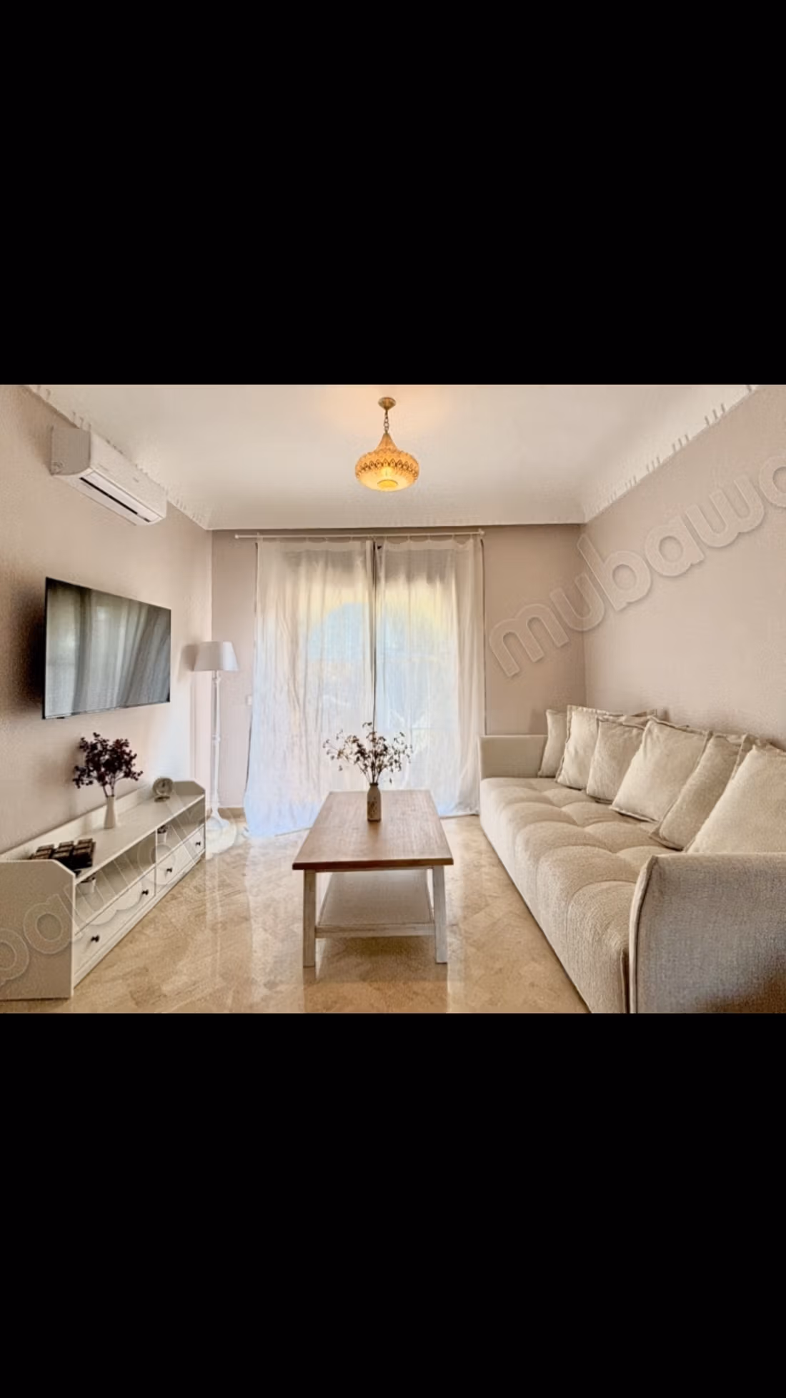 Appartamento arredato in affitto a lungo termine in una residenza con 2 piscine, campo da calcio e da basket – Comfort & Posizione ideale. Marrakech Atlas Golf Resort️, strada di Fès km5, 20 min dal centro ️ 2 camere da letto, 2 bagni, terrazza panoramica
