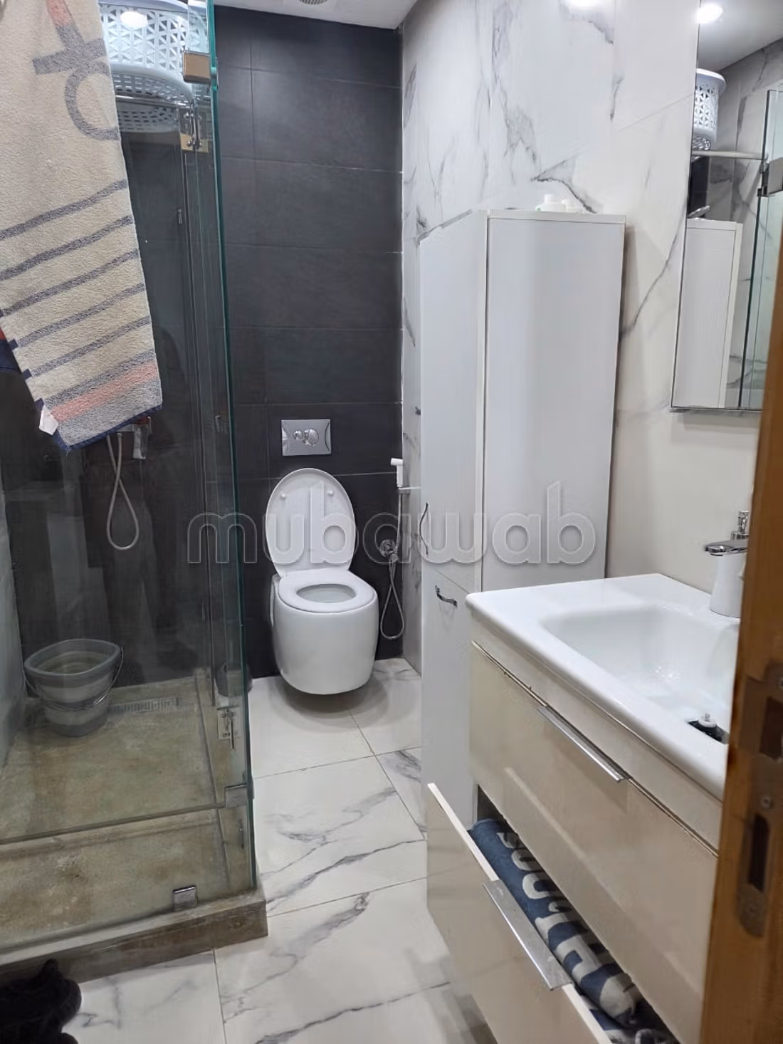 Appartamento arredato di 3 camere da letto in affitto a Nouaceur