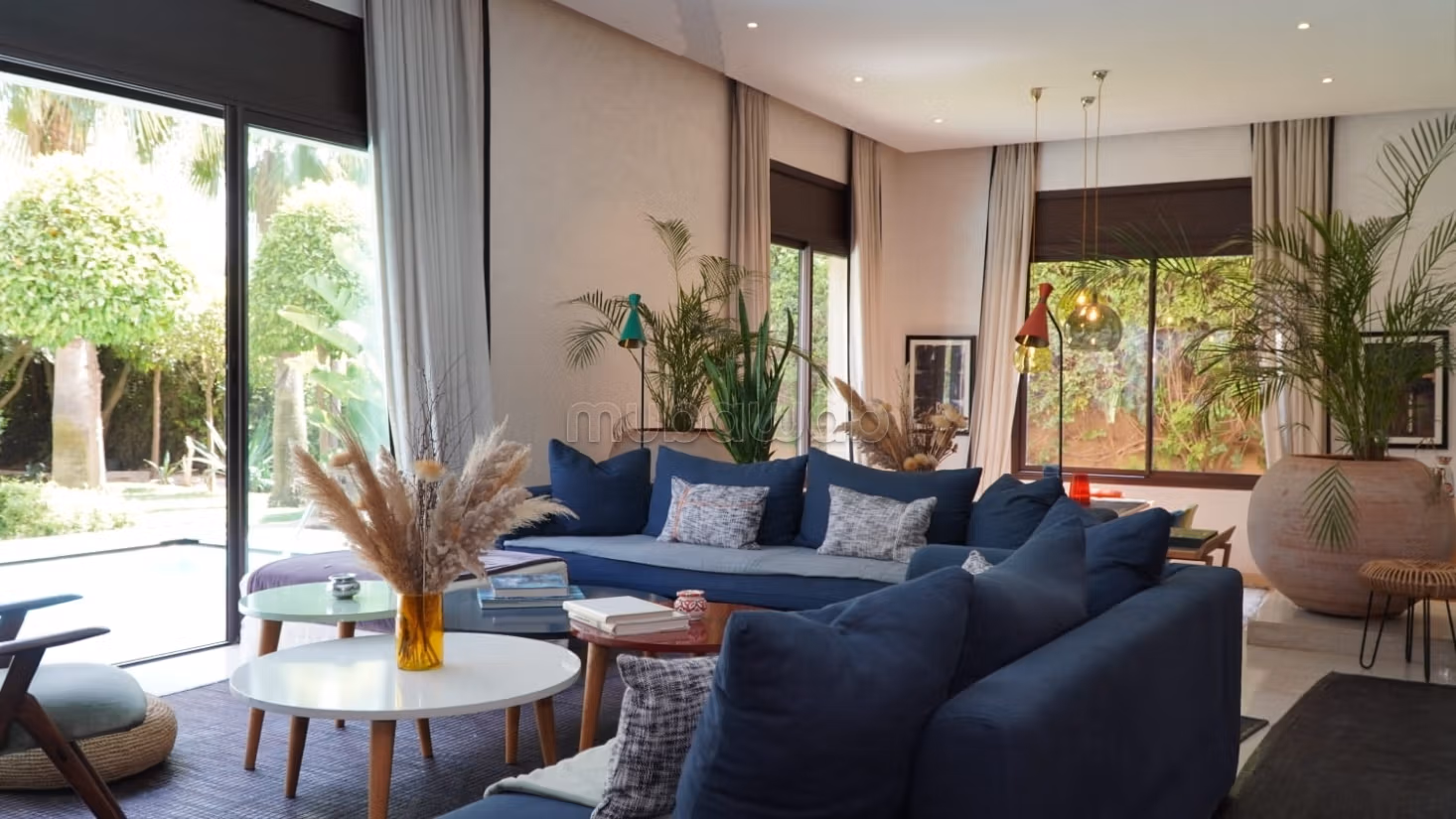 Te huur charmante gemeubileerde villa in Amelkis Marrakech