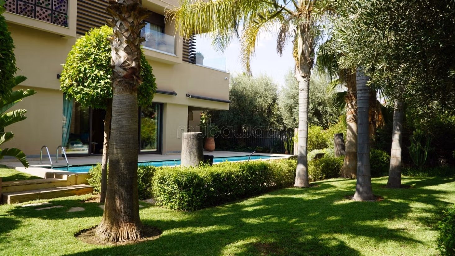 Te huur charmante gemeubileerde villa in Amelkis Marrakech