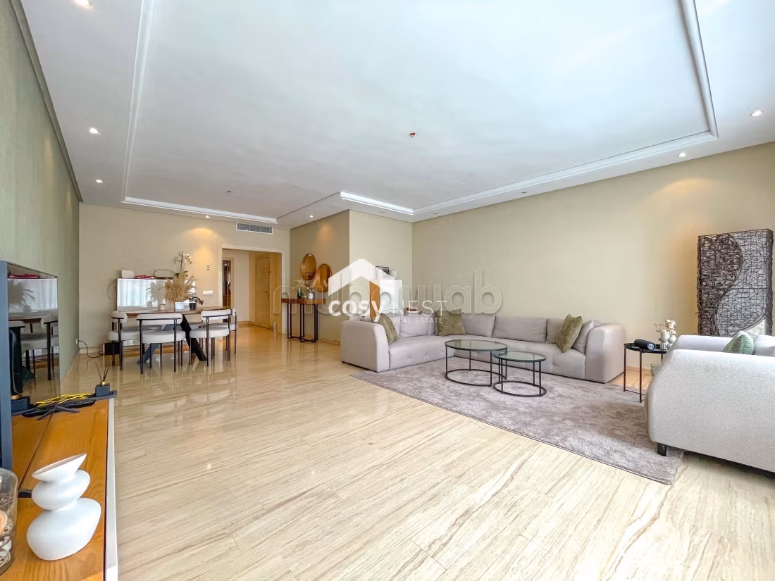 Location d'un appartement à Maârif Extension. 3 chambres agréables. Bien meublé