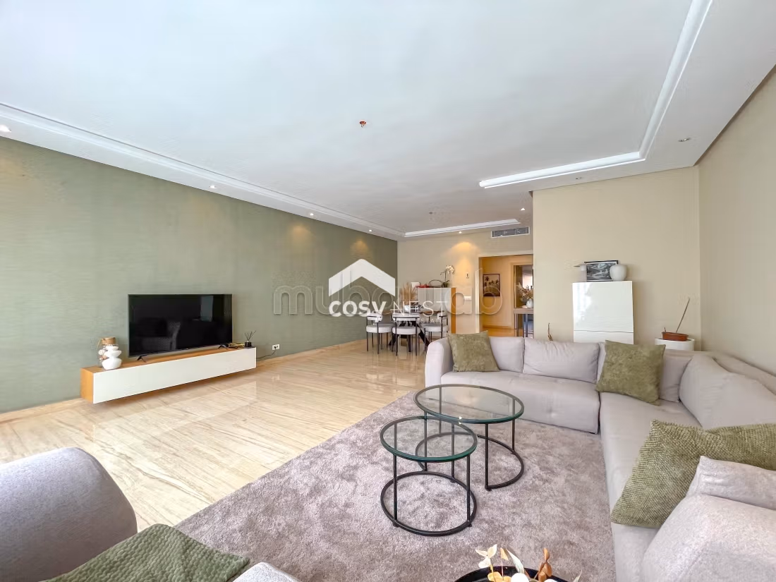 Location d'un appartement à Maârif Extension. 3 chambres agréables. Bien meublé — 6