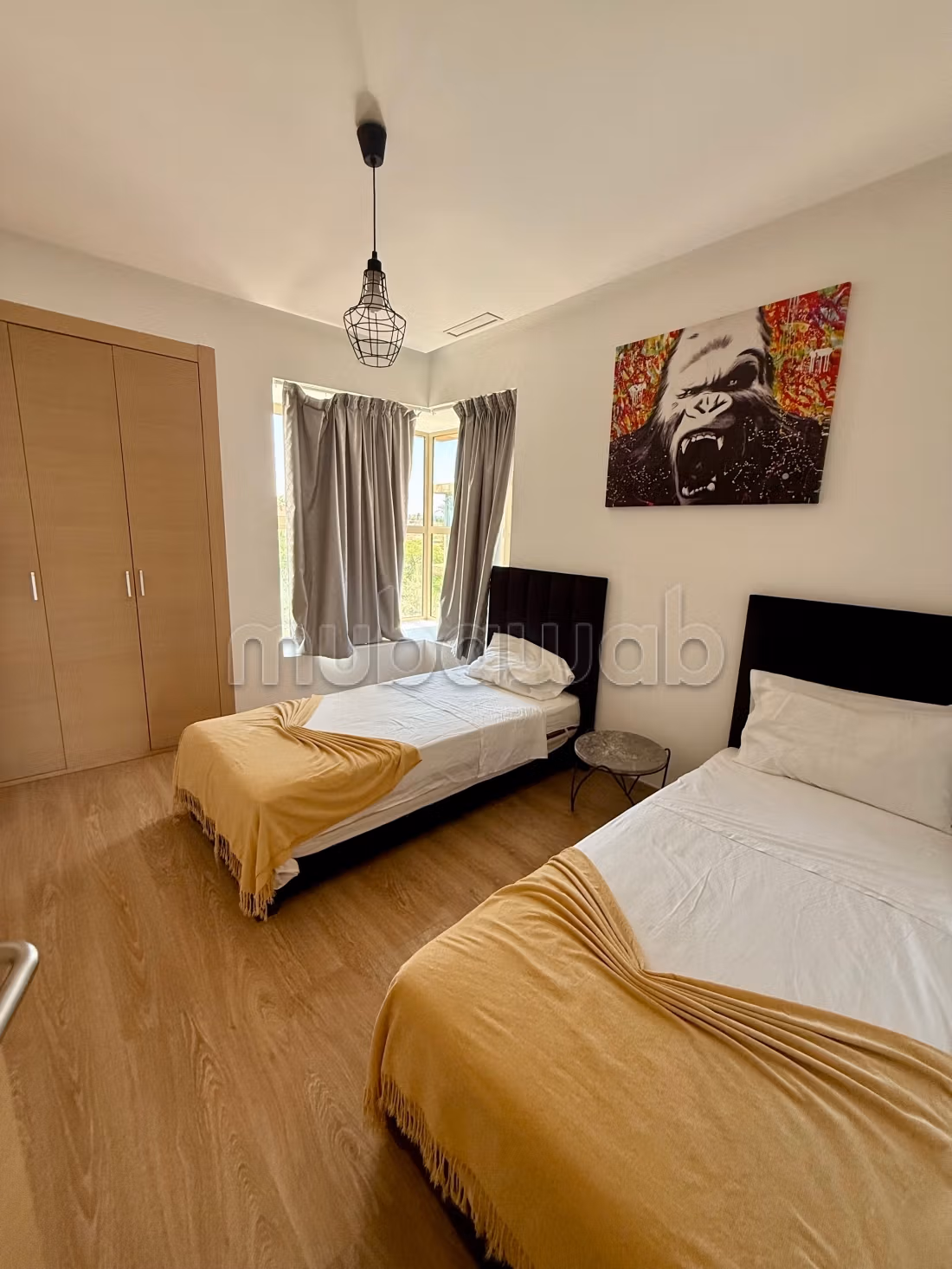 Bel appartement en location à Agdal. 3 grandes pièces. Meublé — 6