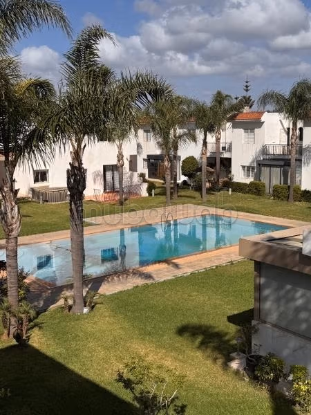 Location of a Triplex villa in the center of Harhoura. Total area 330 m². All comforts with a pool and fireplace