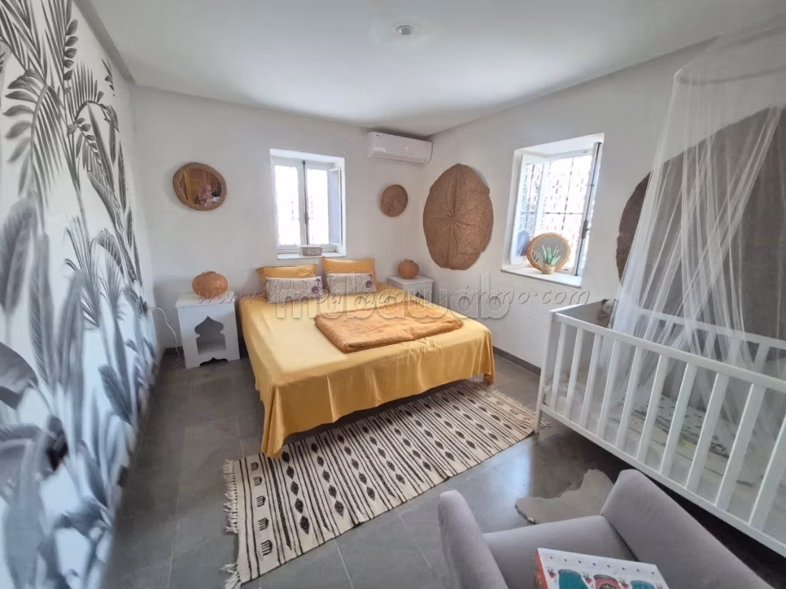Location annuelle belle maison S4 à Houmtsouk