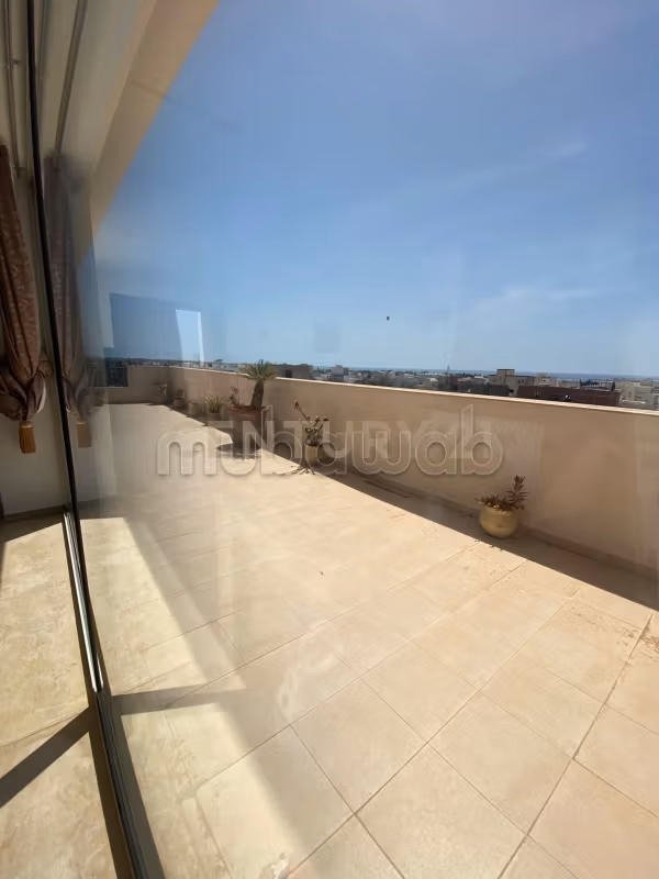 FOR RENT S2 furnished with sea view in Mrezga