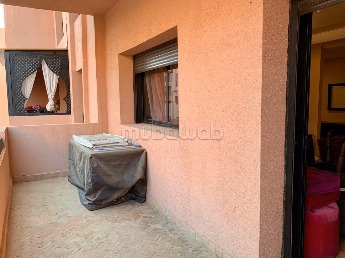 Appartement meublé à louer à Palmeraie de Marrakech – 2 chambres, résidence avec piscine et parking — 6