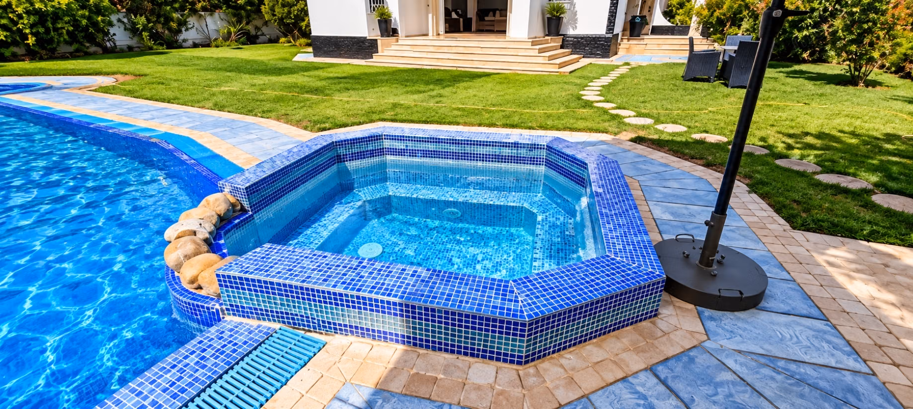 Prestigious furnished villa for rent – L’Orangeraie de Souissi, Rabat