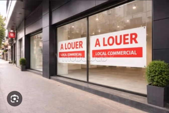 Local commercial à louer, Résidence les orchidees av Hachimi filali