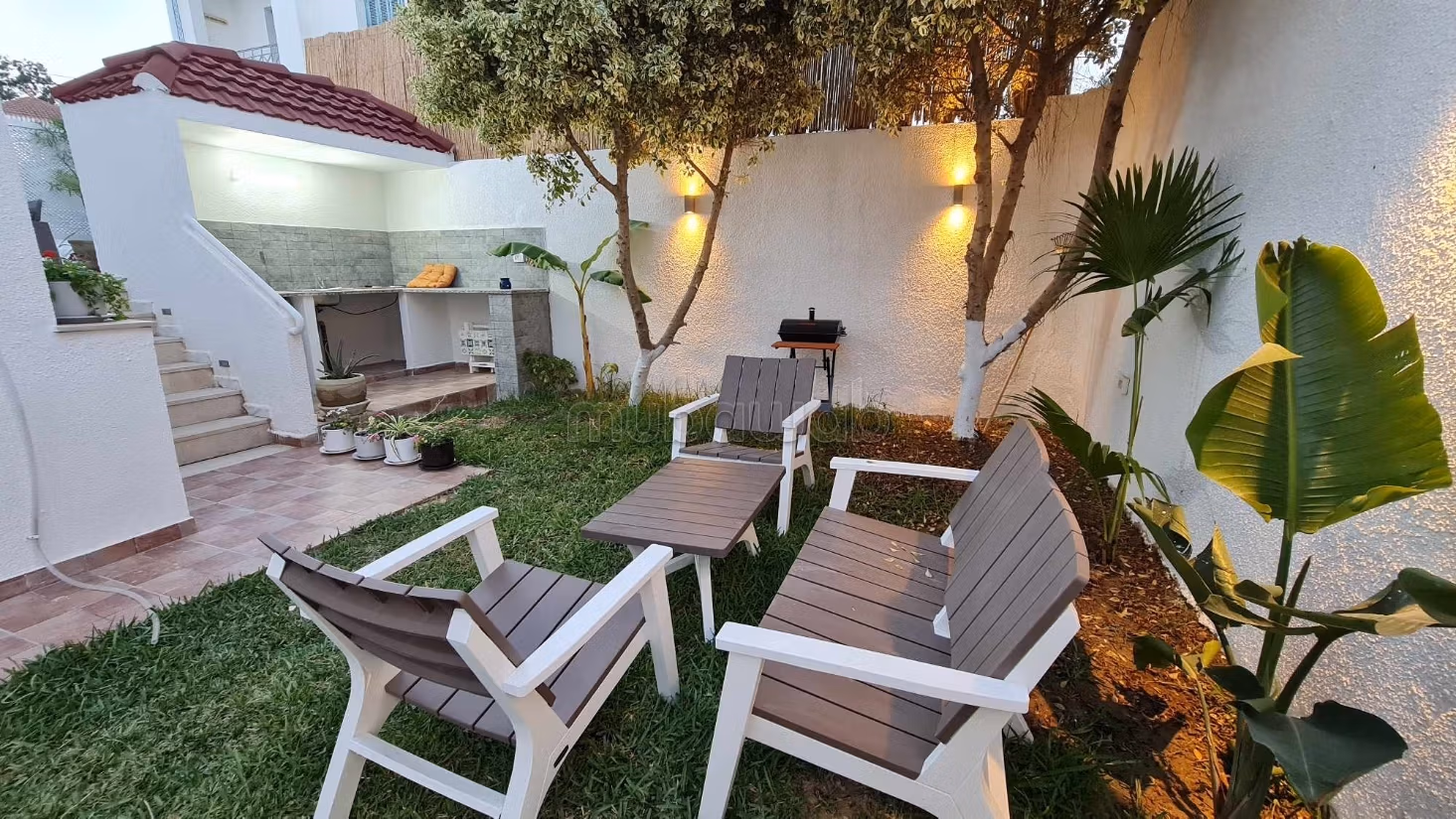 Hammamet 5 min plage Jardin privé & Ambiance cosy