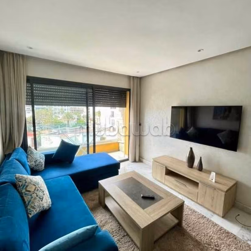 Appartement à Louer de 78.0 m² à Casablanca, Palmier Maarif