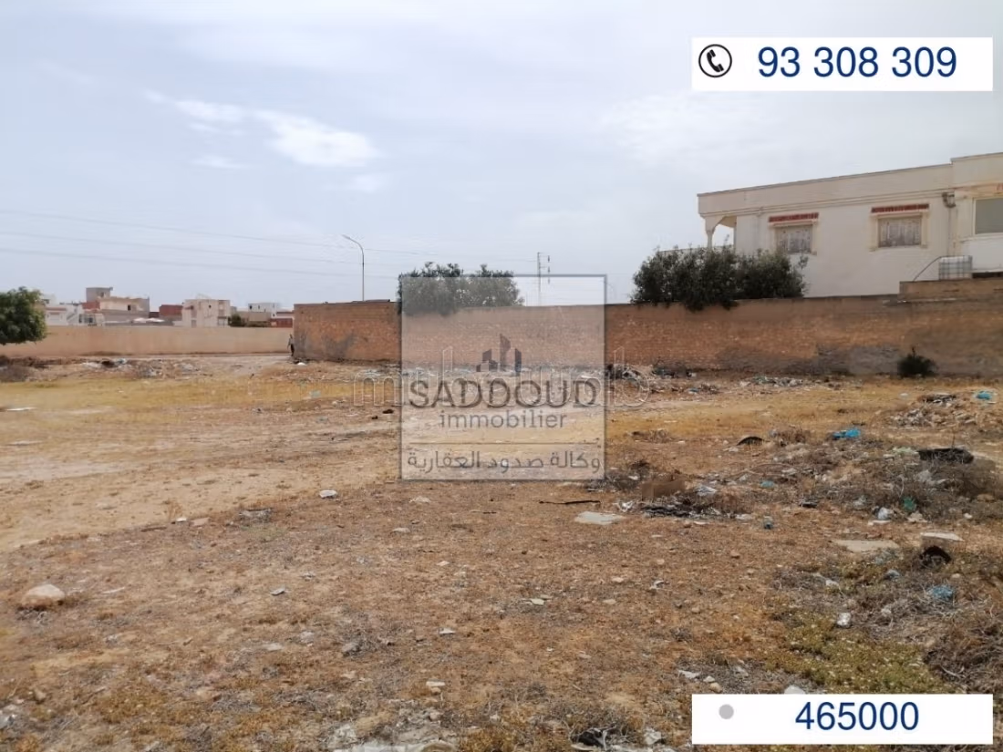 Terreno edificabile R2 in vendita sulla Route Gabes Km 7