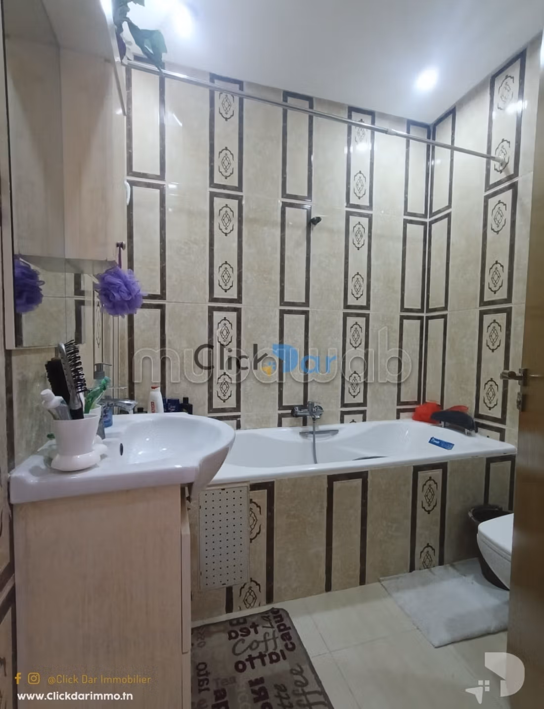 Un appartement en S2 a vendre hammamet