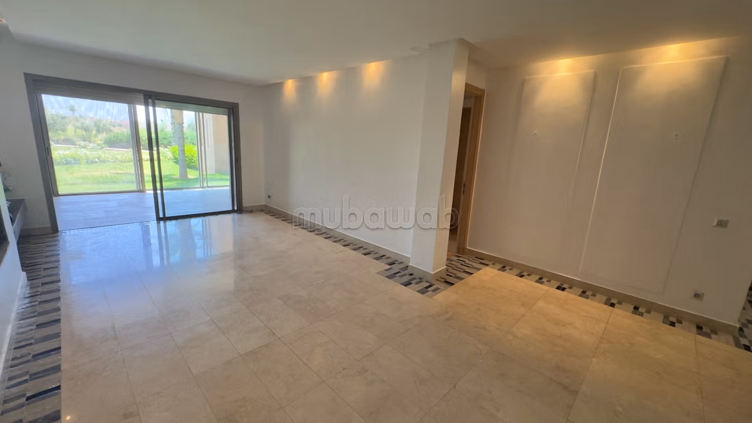 Appartement vide 2 chambres Rez de jardin prestigia Marrakech piscine — 4