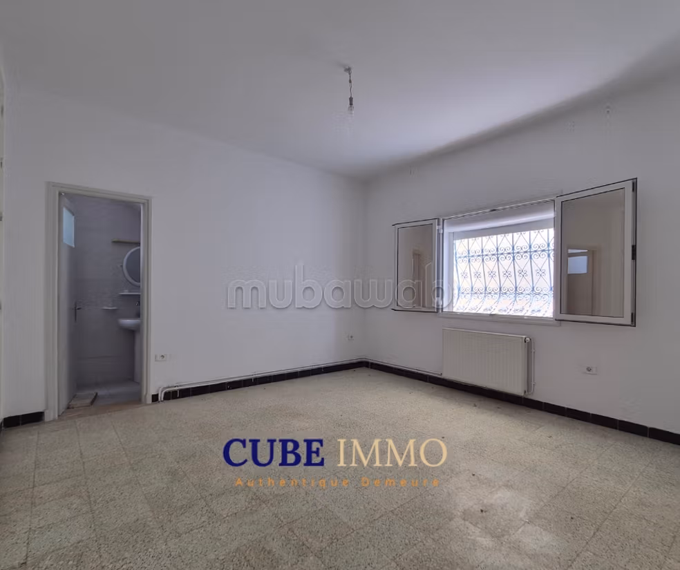 Rez de chaussée indépendant au charme tunisien