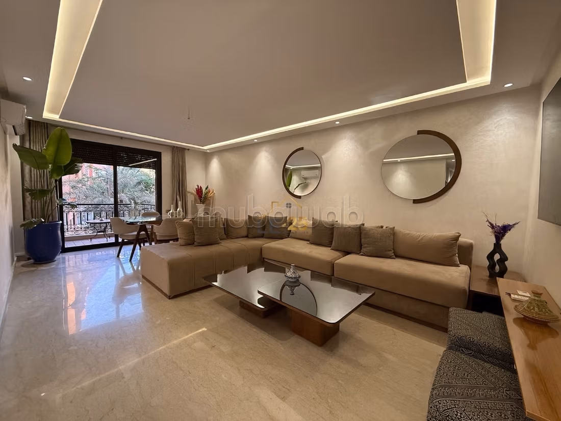 Bel Appartement Avec Terrasse À Guéliz