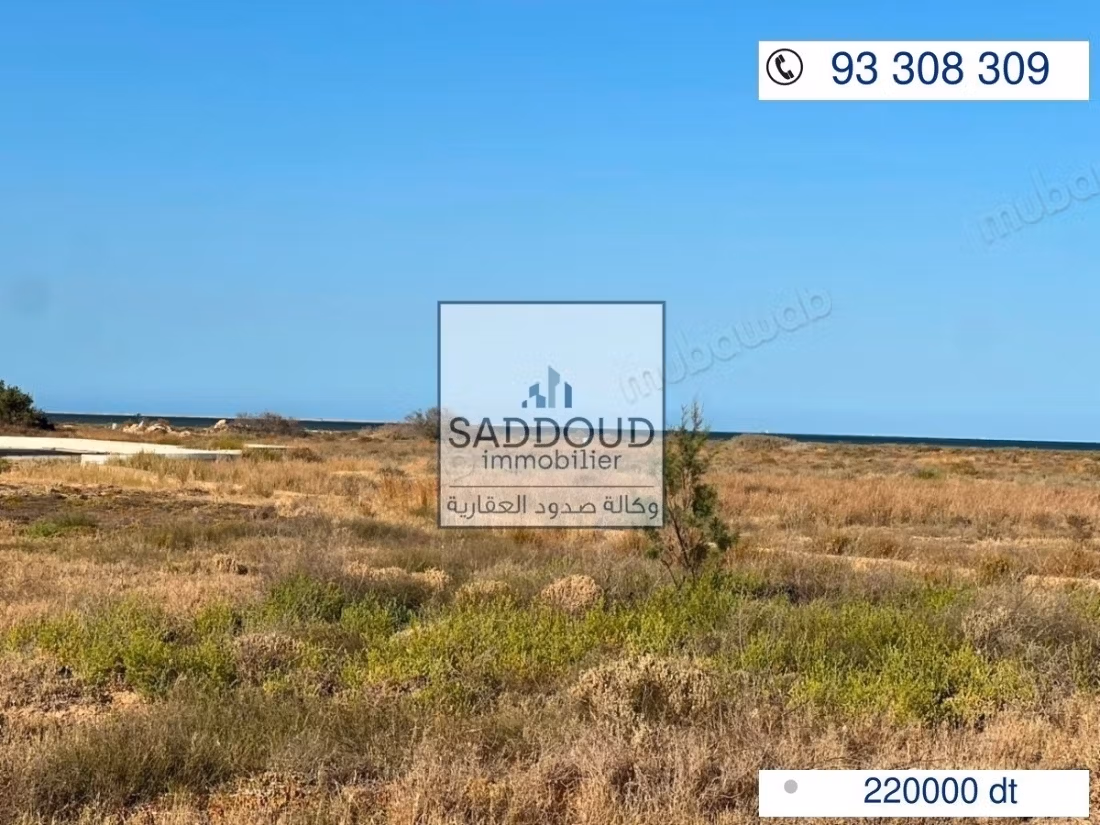 Terrain4000M à vendre – Route Gabès KM 17