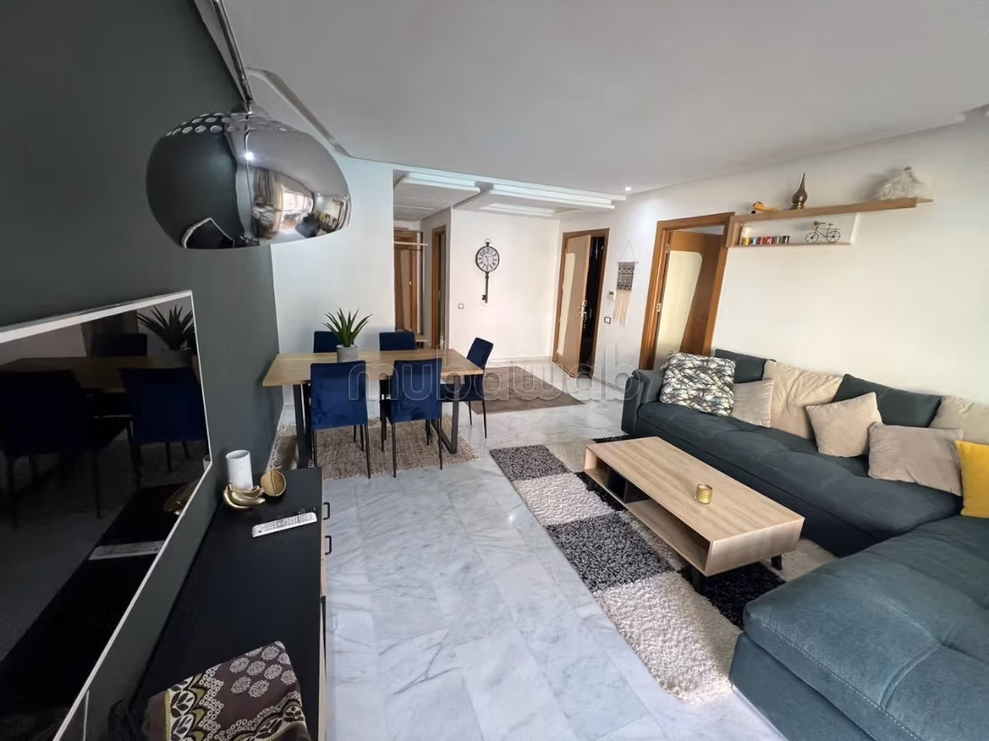 Appartement à louer à Agdal. 2 chambres. Bien meublé — 3