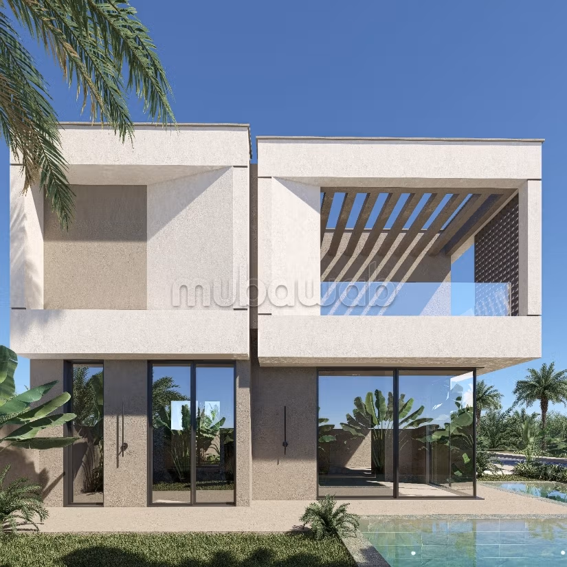 Villa 6 suites Route Amizmiz, Atlas view
