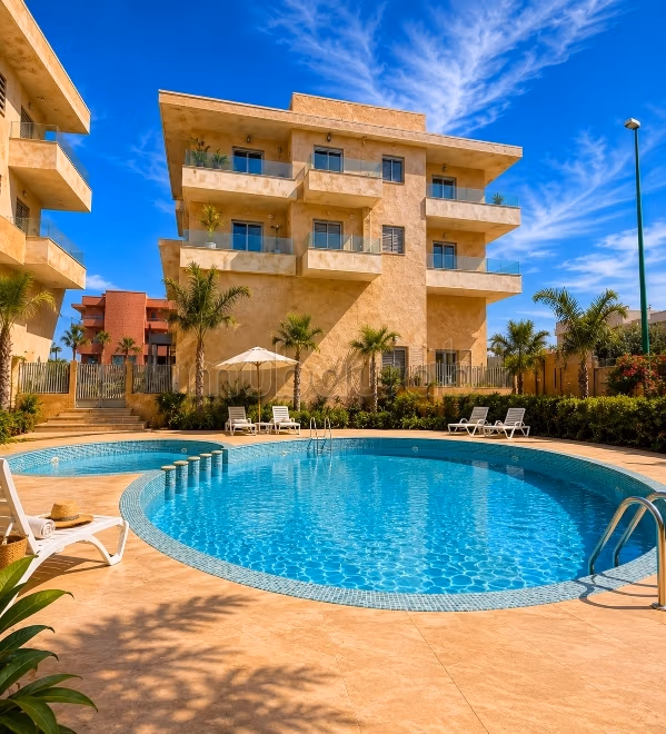 10 min Guéliz Piscine & Fitness Résidence luxe