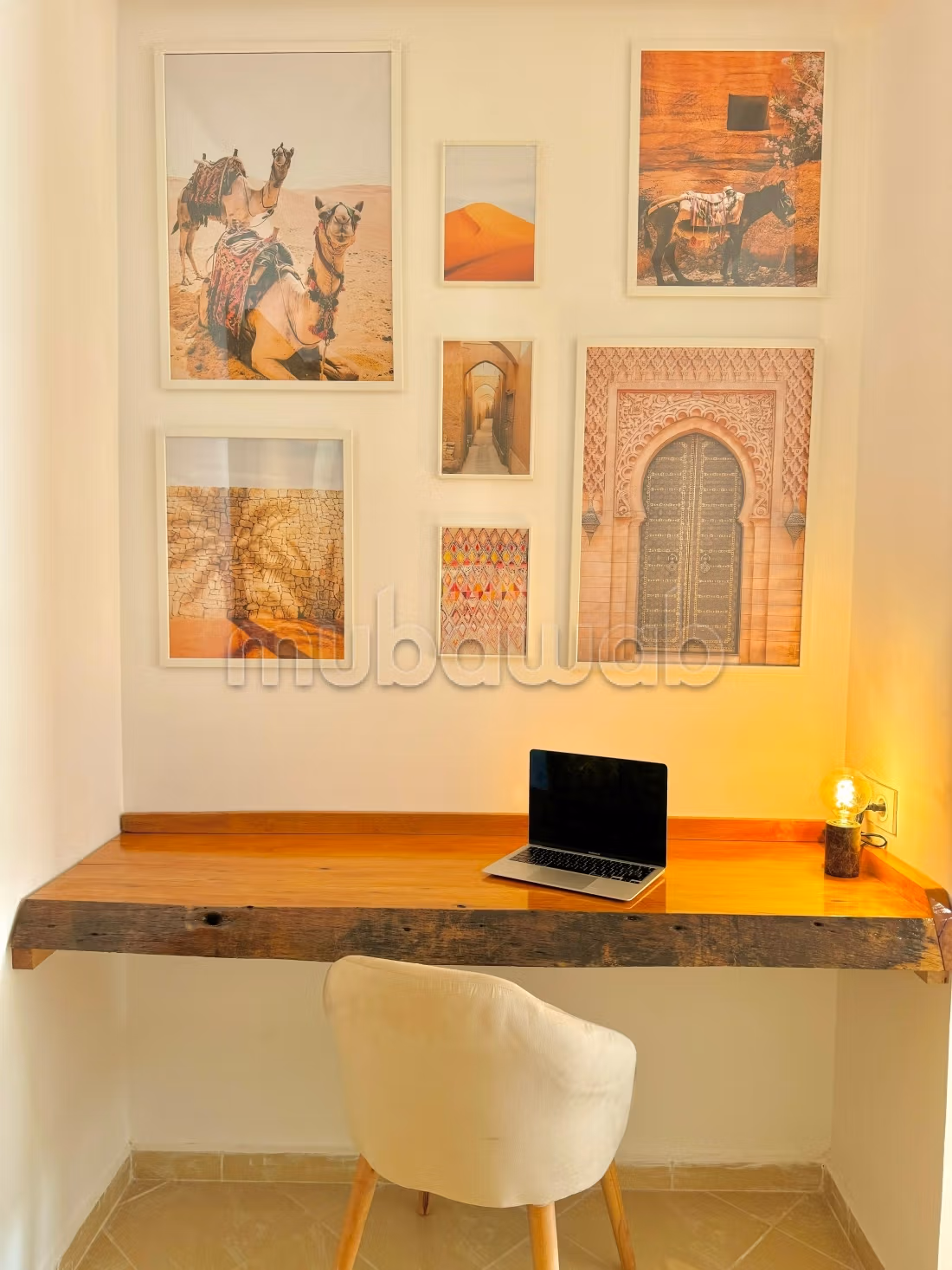 Magnifique appartement en location à Route de l'Ourika.
Superficie 70 m².
Bien meublé — 5