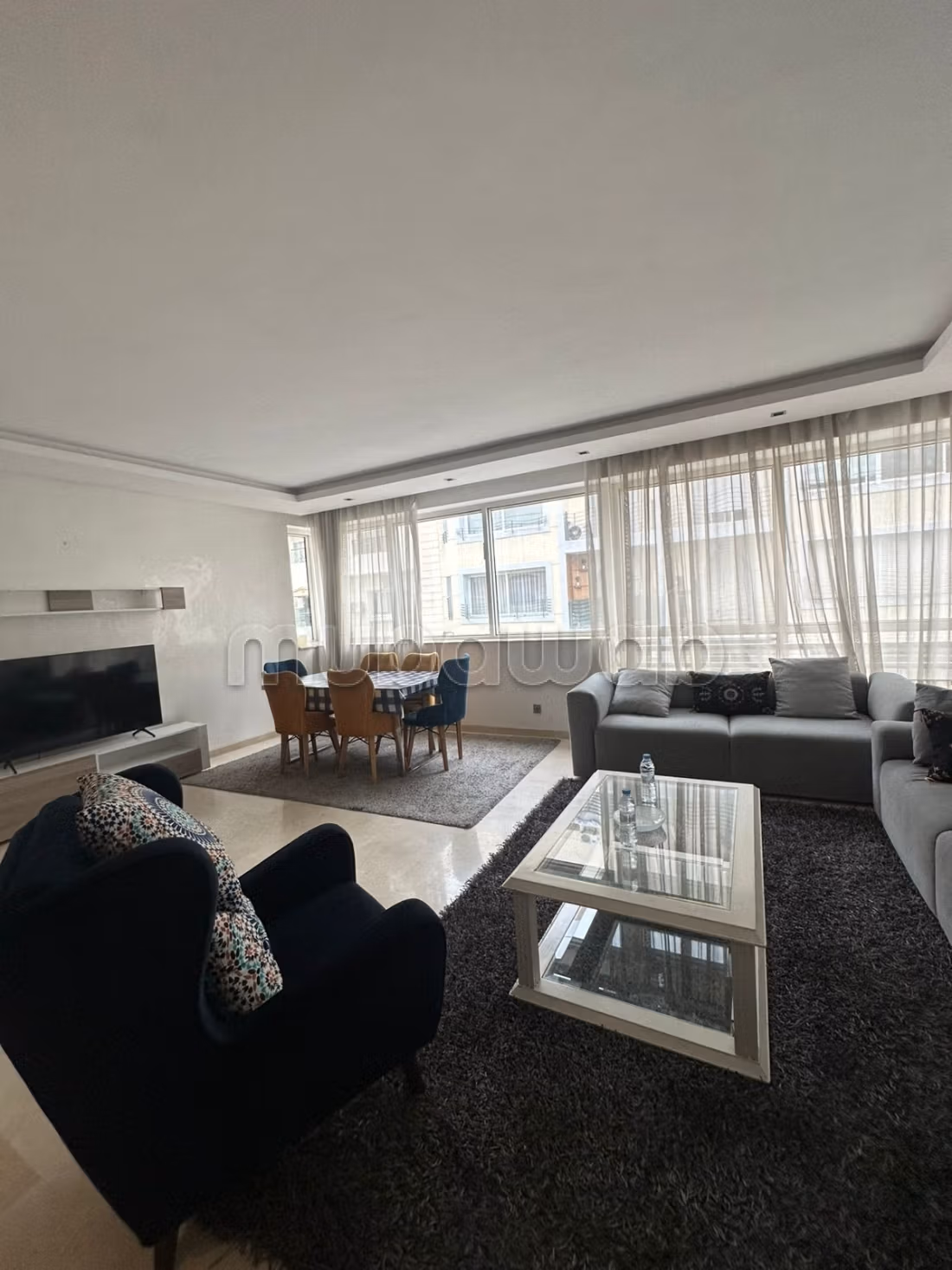 À Louer – Bel Appartement Meublé au Cœur du Quartier Racine – 13 000 DH/mois