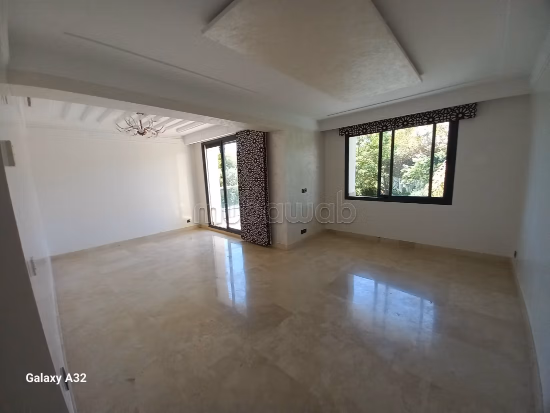 Bouskoura ville verte: Vente bel appartement 2 chambres et une 3 eme pièce séjour ou bureau ou sup 119 m2