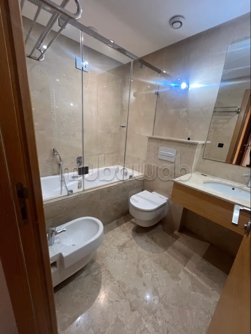 Bouskoura ville verte: Vente bel appartement 2 chambres et une 3 eme pièce séjour ou bureau ou sup 119 m2 — 4