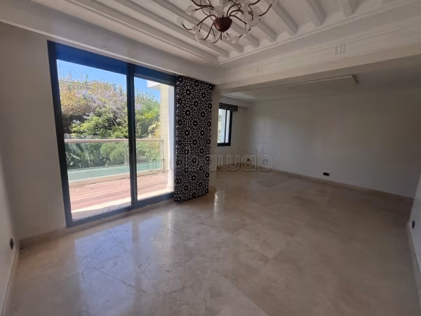 Bouskoura ville verte: Vente bel appartement 2 chambres et une 3 eme pièce séjour ou bureau ou sup 119 m2