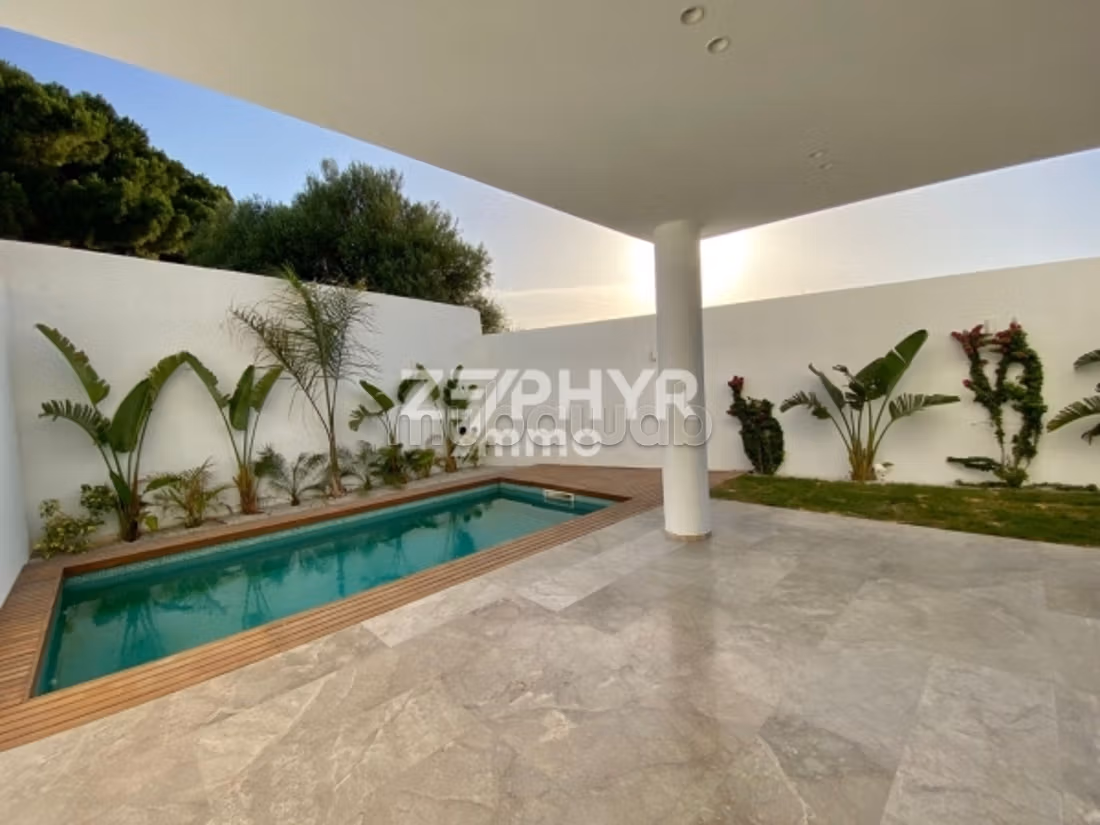 À vendre Somptueuse villa jumelée moderne à la Soukra