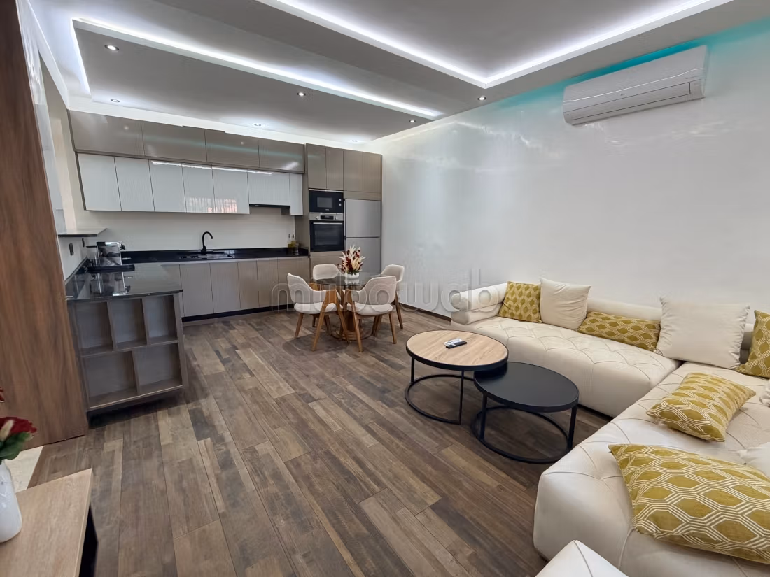 Appartement neuf meublé 2 chambres à Guéliz.
Piscine parking sous terrain — 2