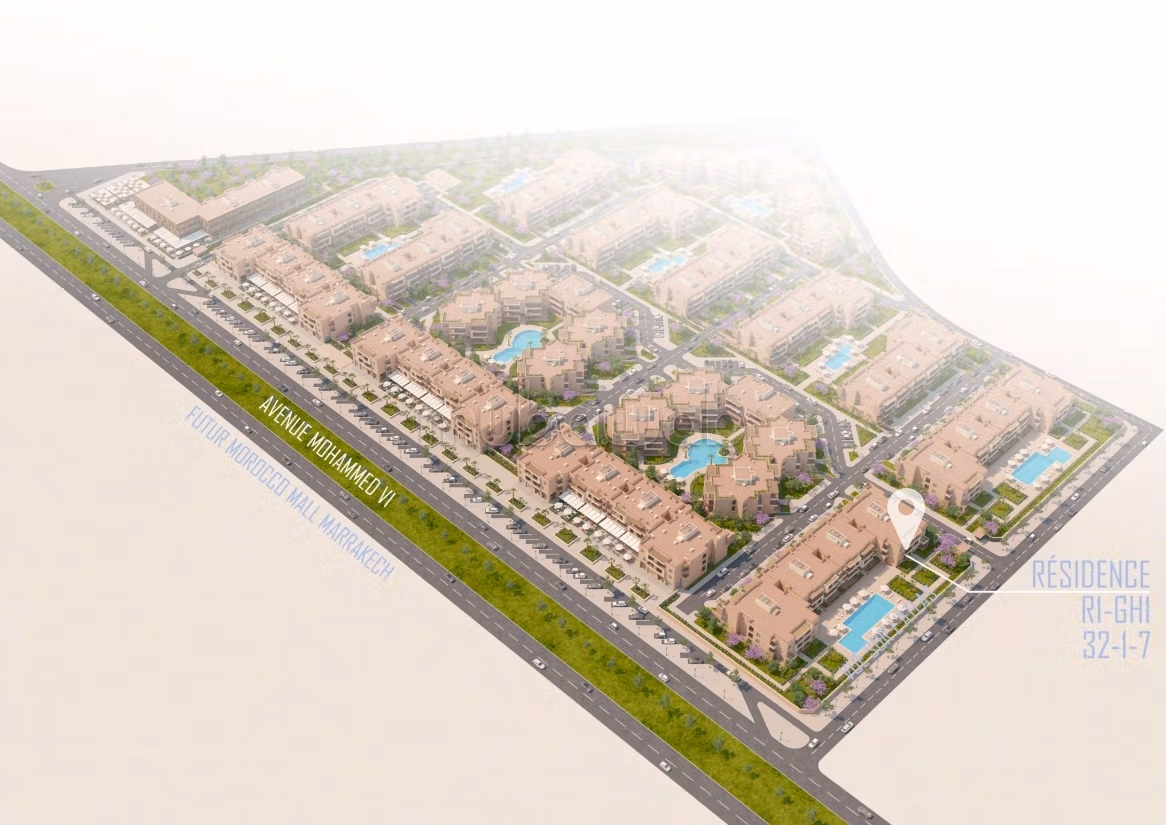 Magnífico Apartamento en venta en Riad Garden