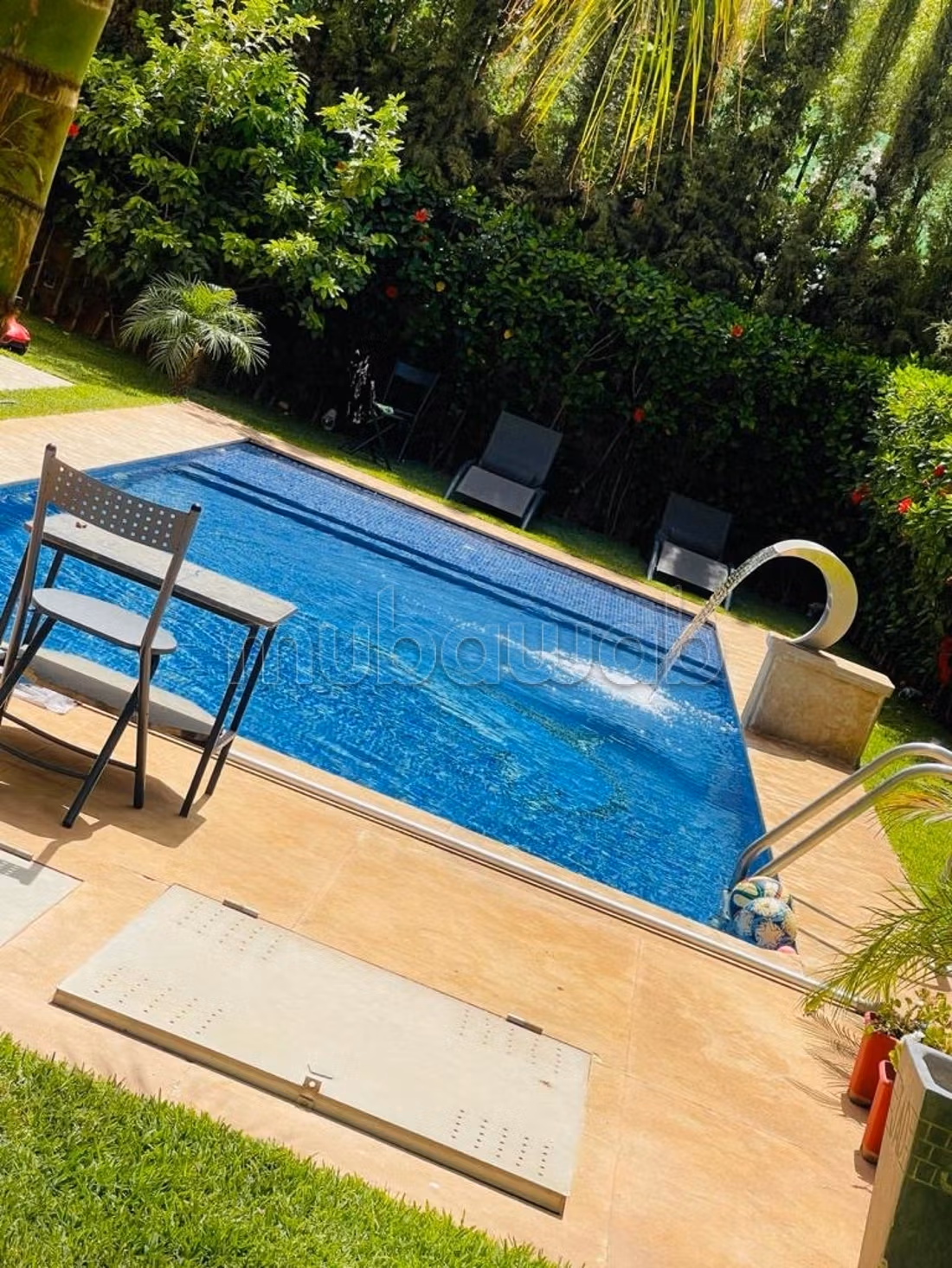 Empty Villa with Traditional Hammam and Pool – Long-Term Rental in Targa Marrakech