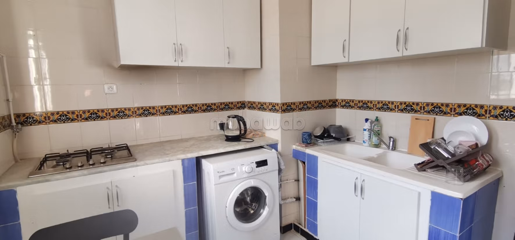 Furnished S2 Apartment with Sea View, Gammarth