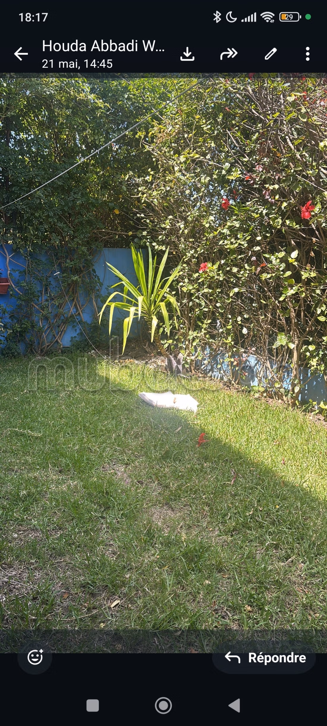 Villa luxueuse meublée à Rahrah. Surface de 320 m². Air cond...