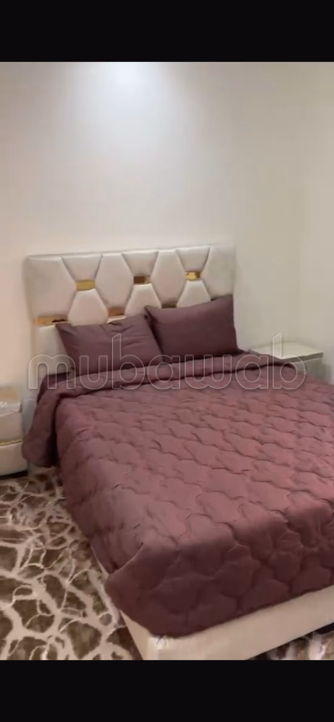 Louez cet appartement à mhamid. 3 chambres agréables. Bien meublé