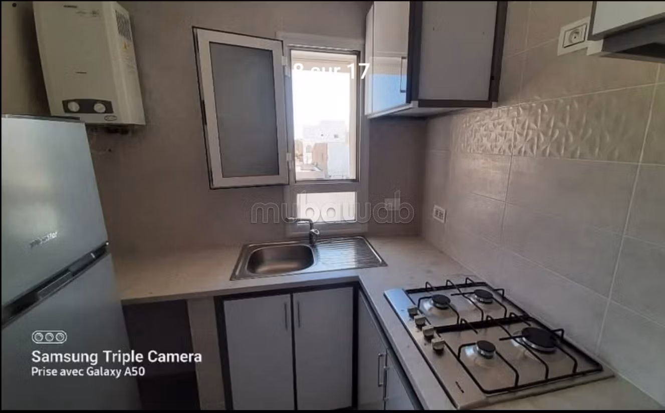 A modern, air-conditioned studio with a sea view