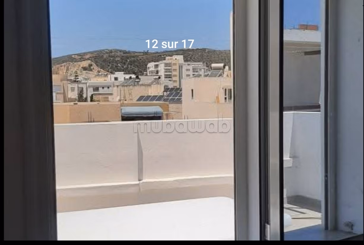 A modern, air-conditioned studio with a sea view