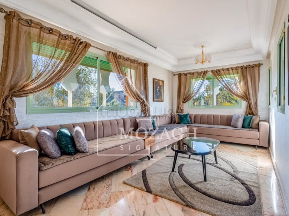 Magnifique duplex 3 ch au cœur de la Palmeraie — 5