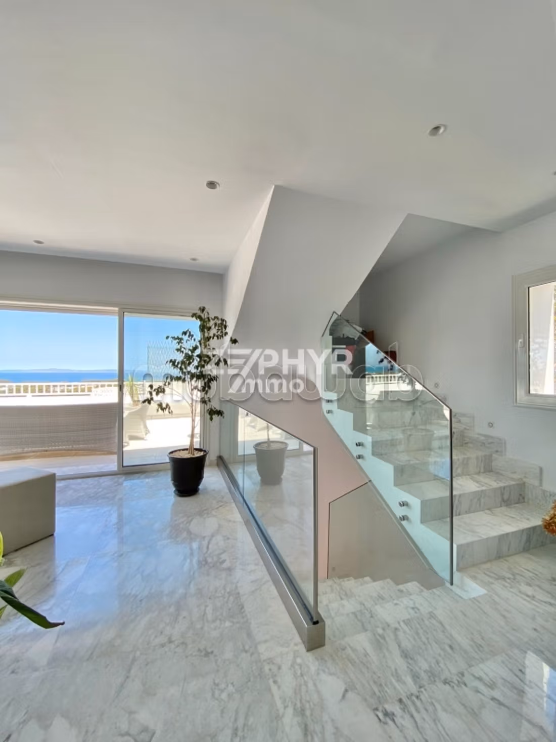 A vendre Duplex S3 avec vue mer à gammarth