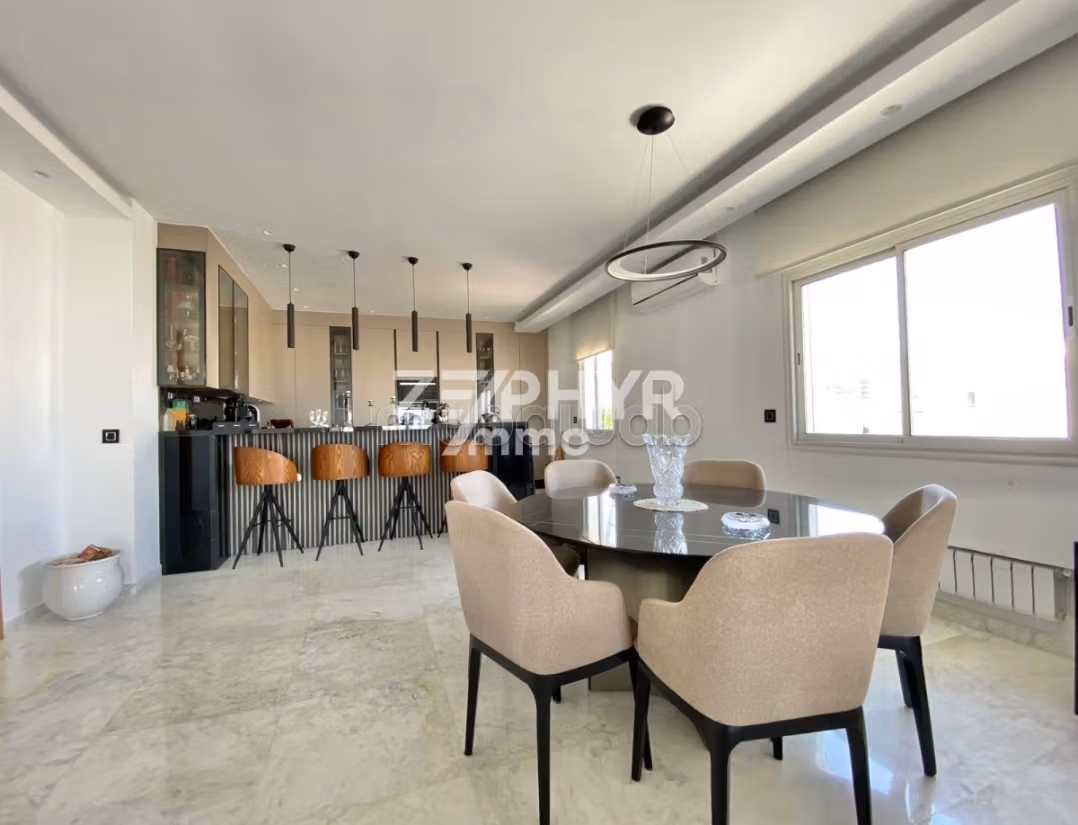 A vendre Duplex S3 avec vue mer à gammarth