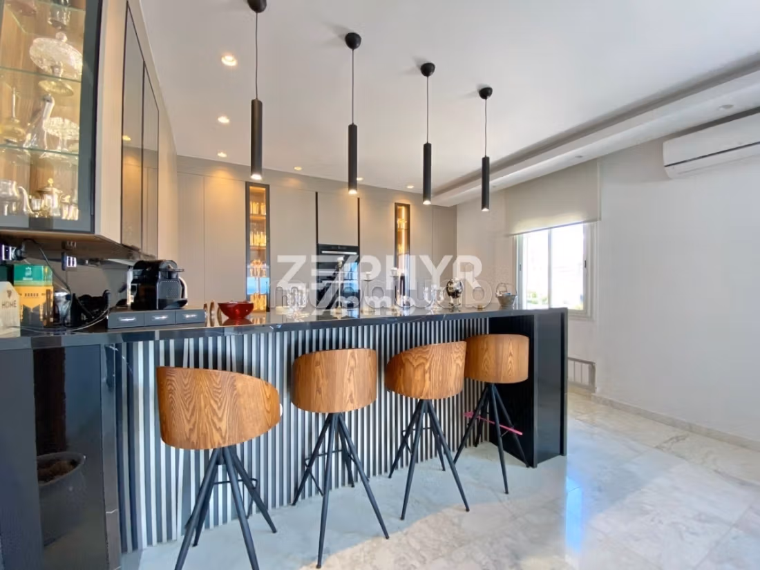 A vendre Duplex S3 avec vue mer à gammarth