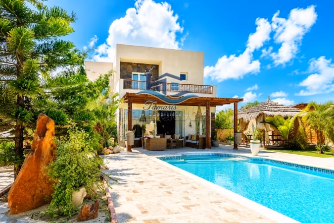 Villa L'Échappée Belle S4 con piscina