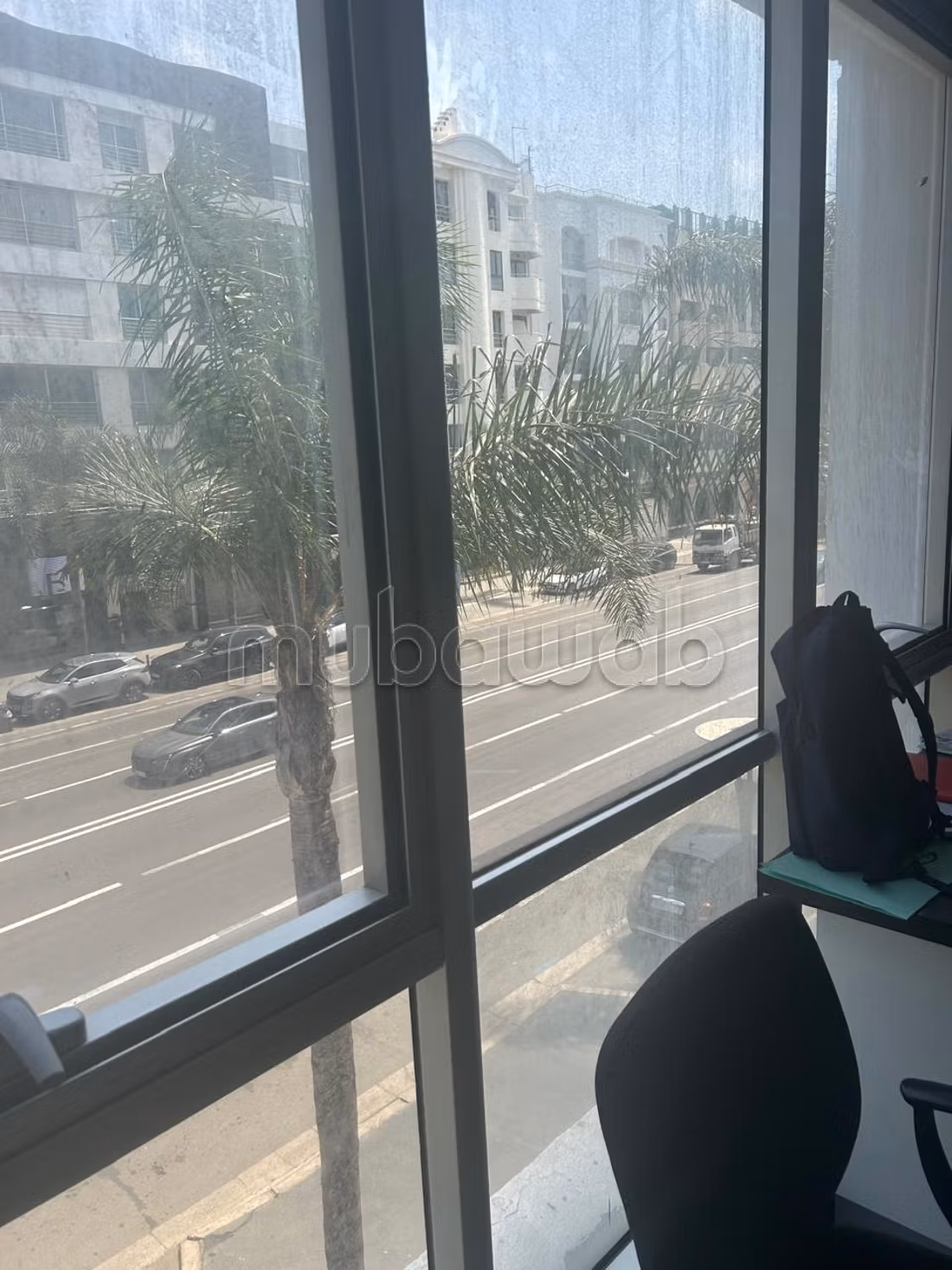 Massira El Khadra Office 90m2 For Rent New Partitioned Parking