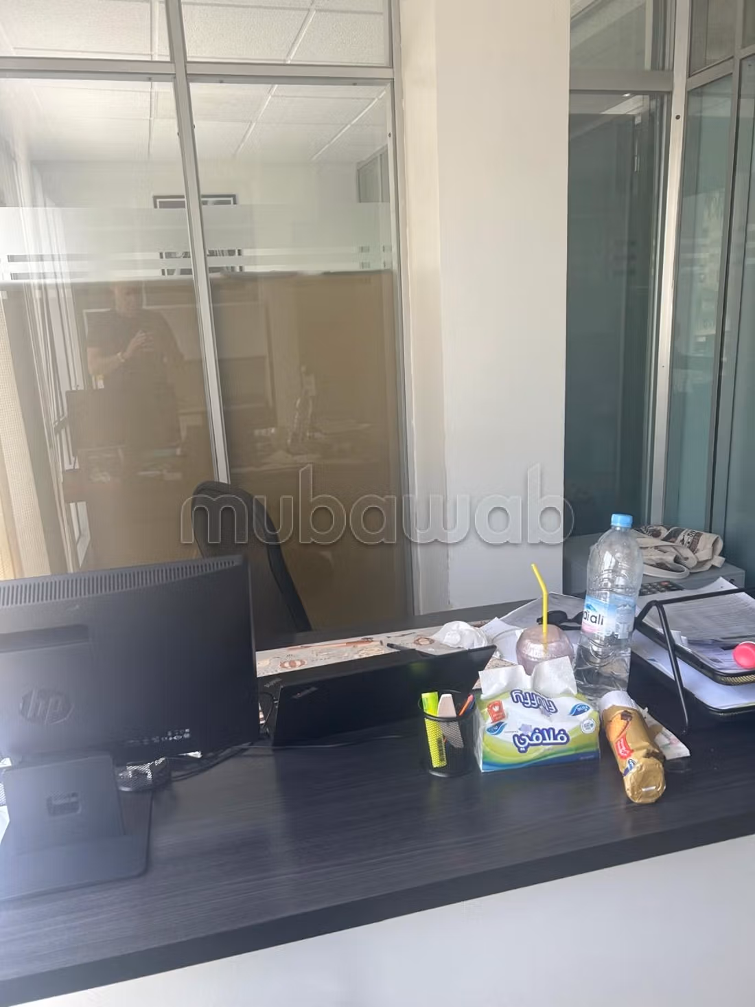 Massira El Khadra Office 90m2 For Rent New Partitioned Parking