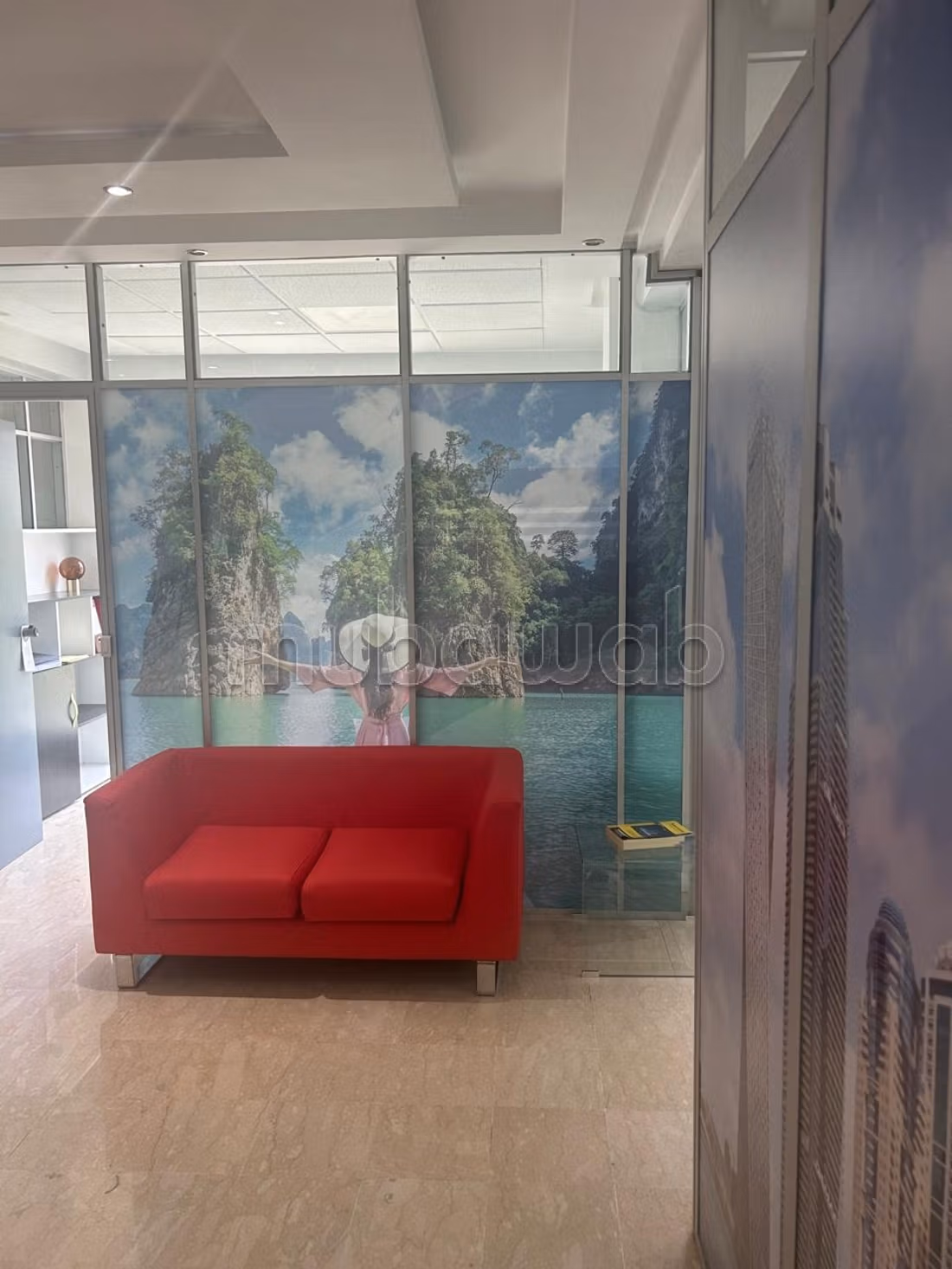 Massira El Khadra Office 90m2 For Rent New Partitioned Parking