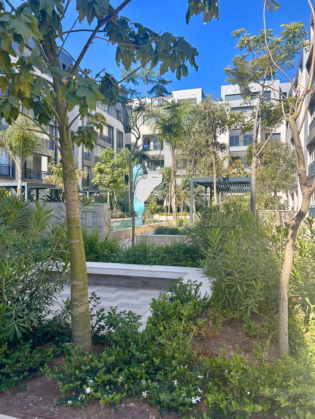 Très bel appartement en location à Souissi. 2 belles chambres. Terrasse et ascenseur — 2